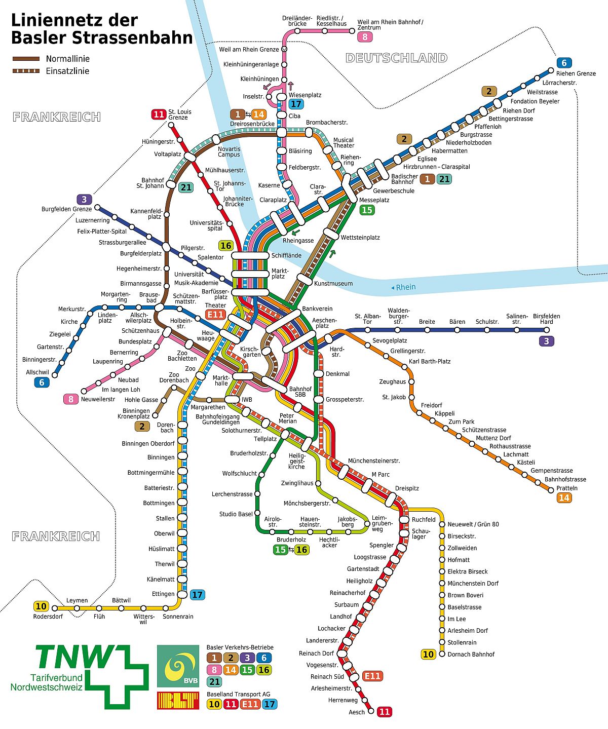 map of basel