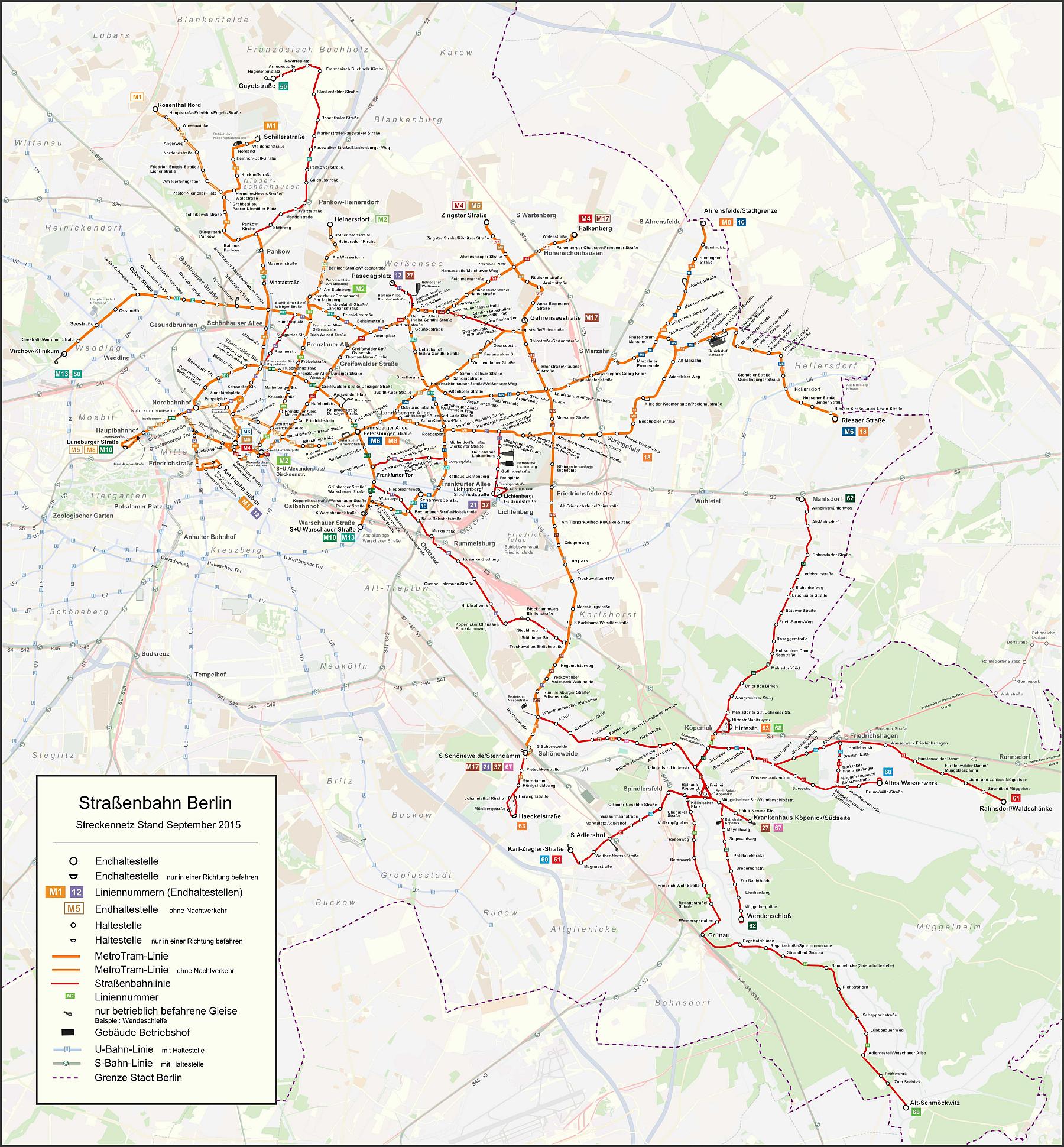 map of berlin