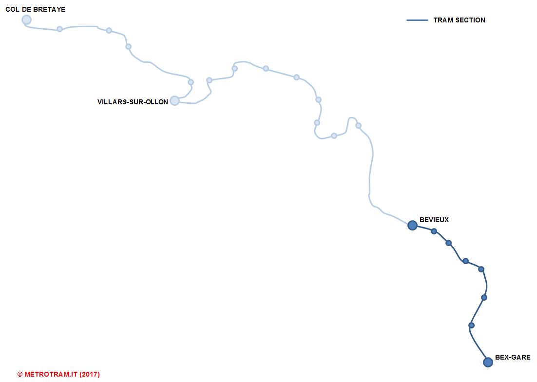 map of bex