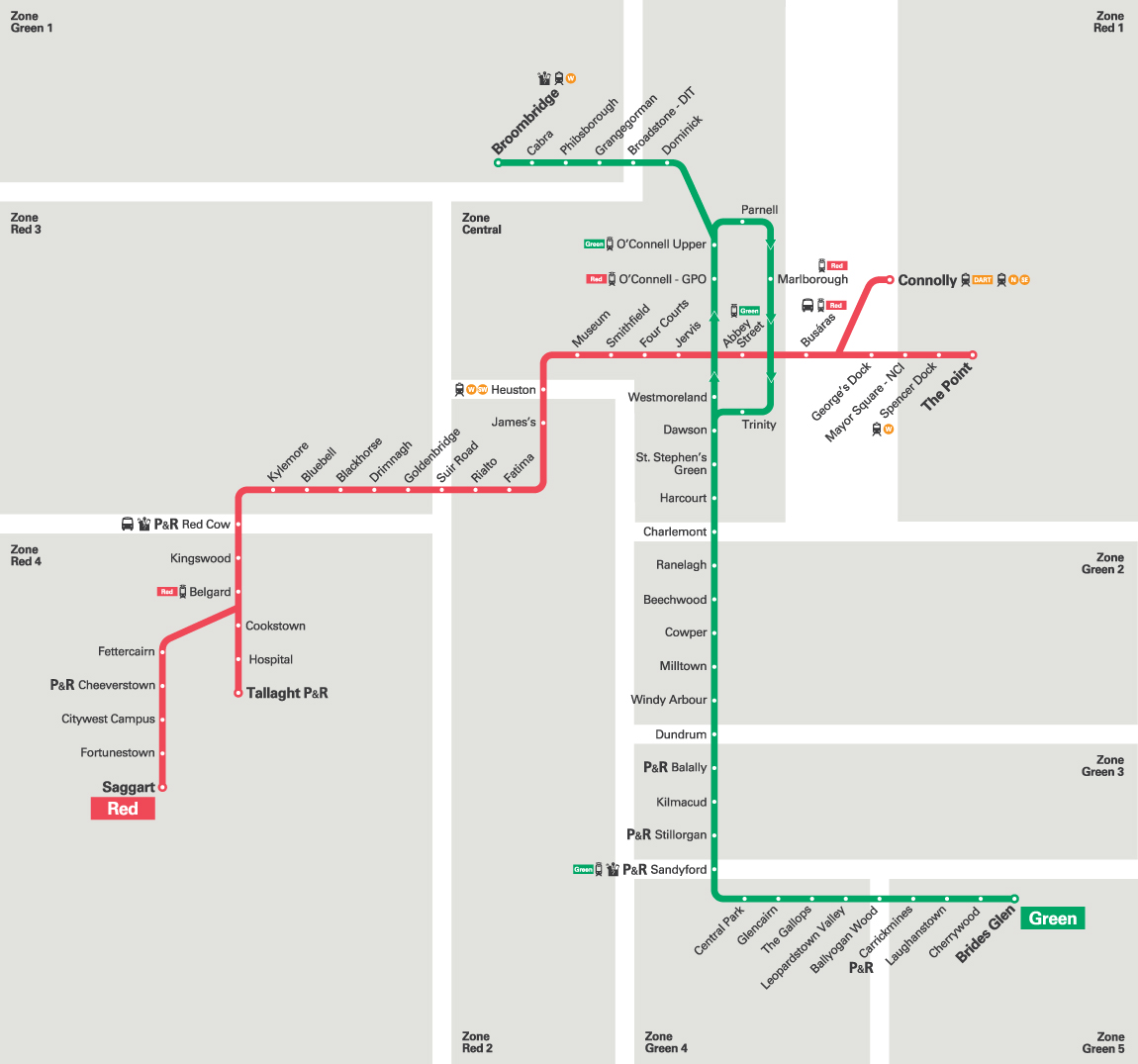 map of dublin