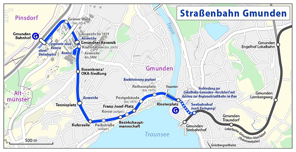 map of gmunden