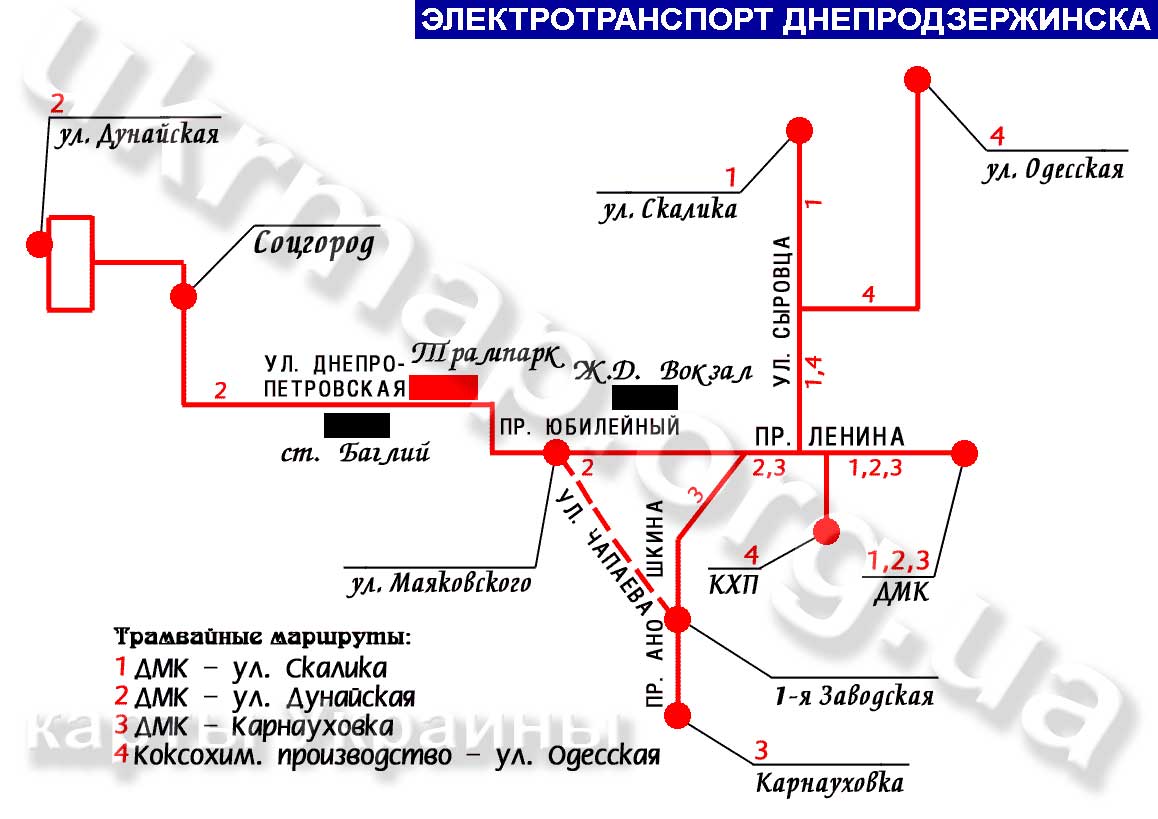 map of kamianske