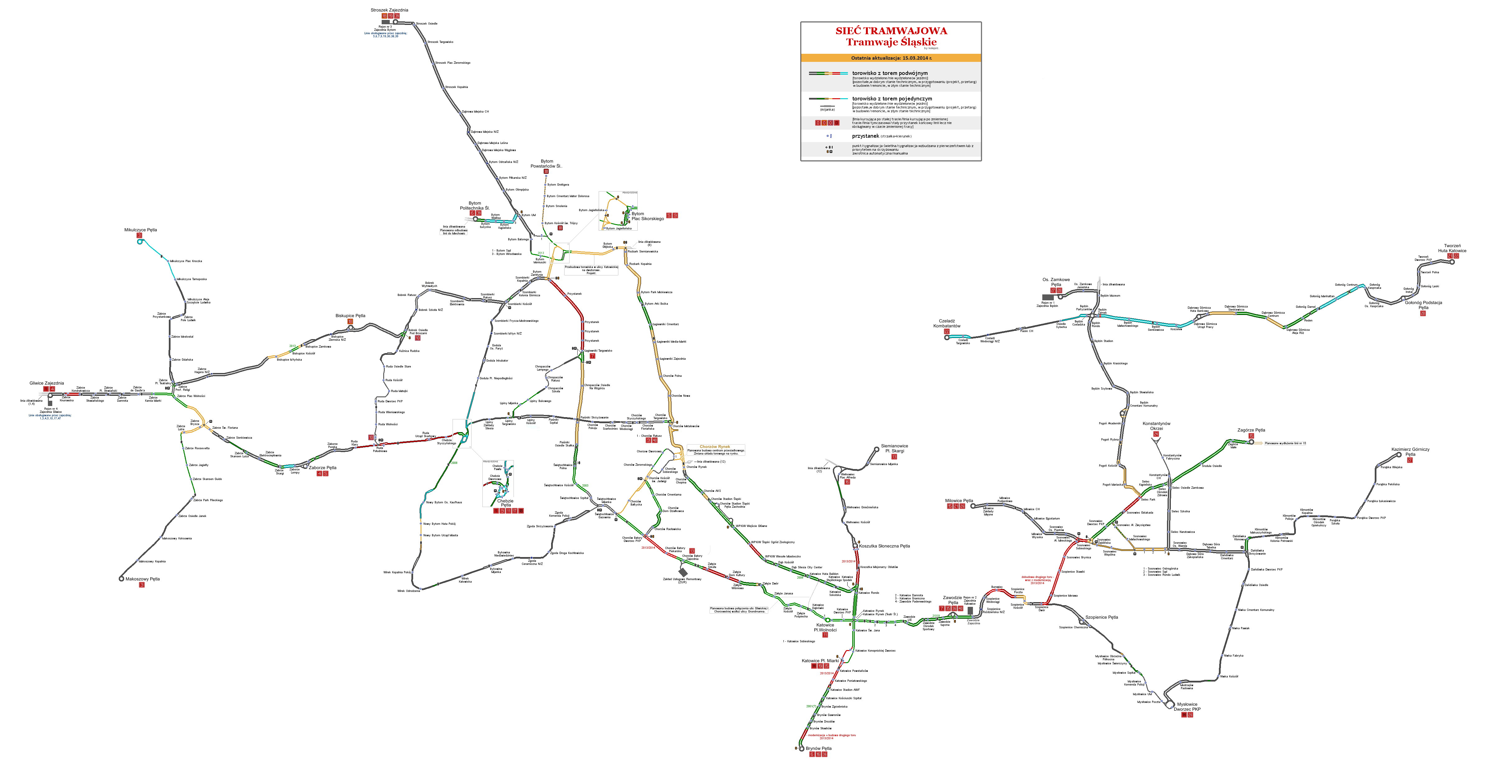 map of katowice