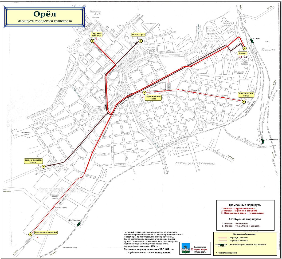 map of oryol