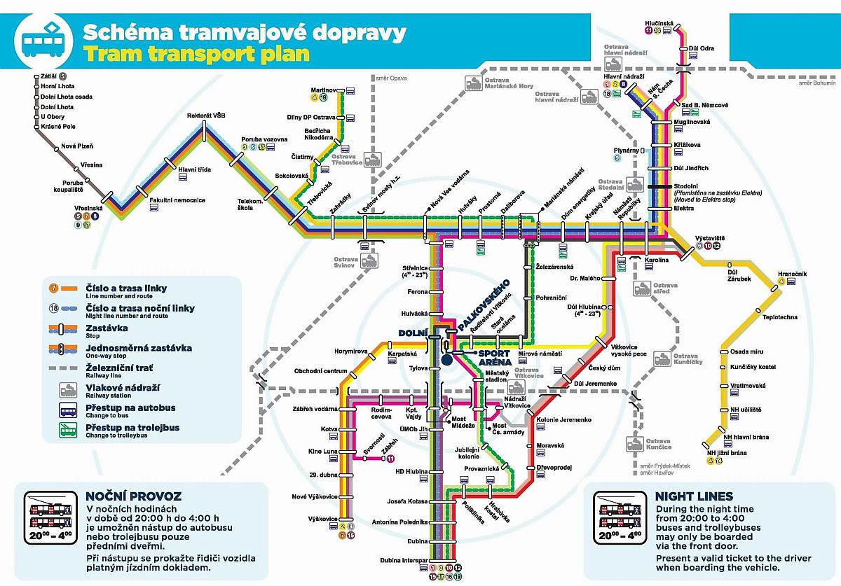 map of ostrava