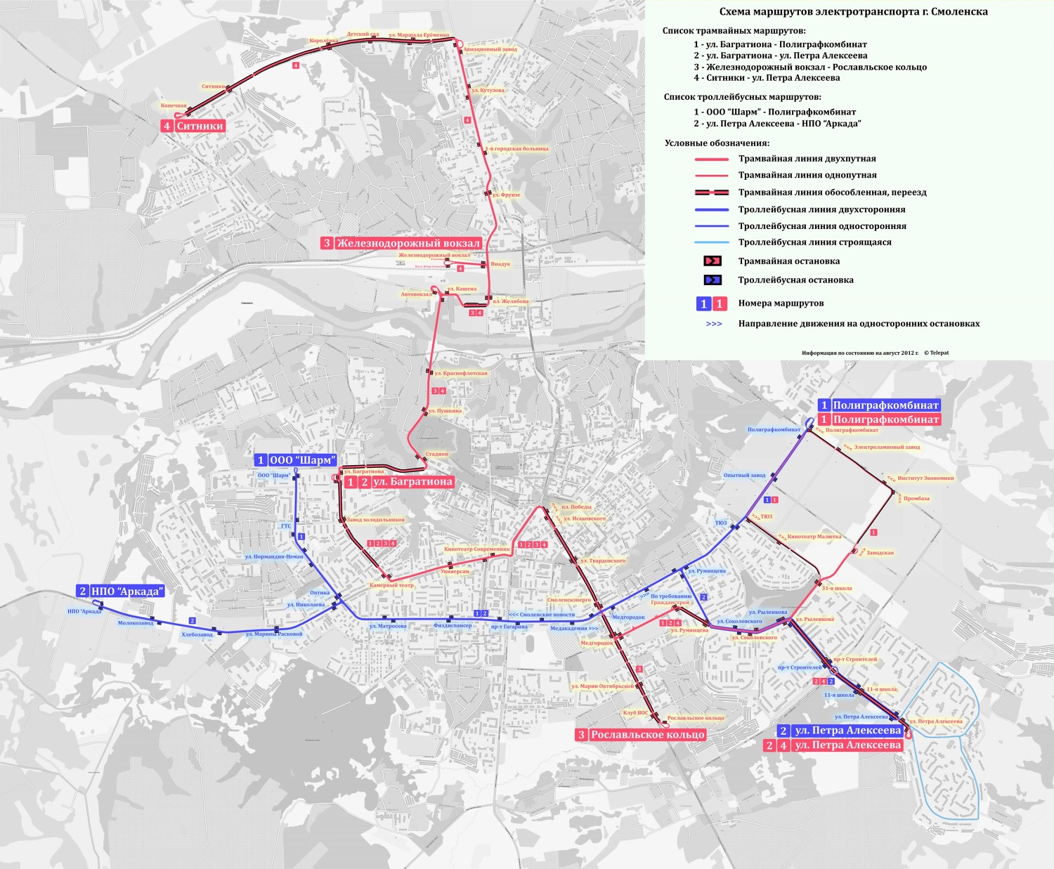 map of smolensk