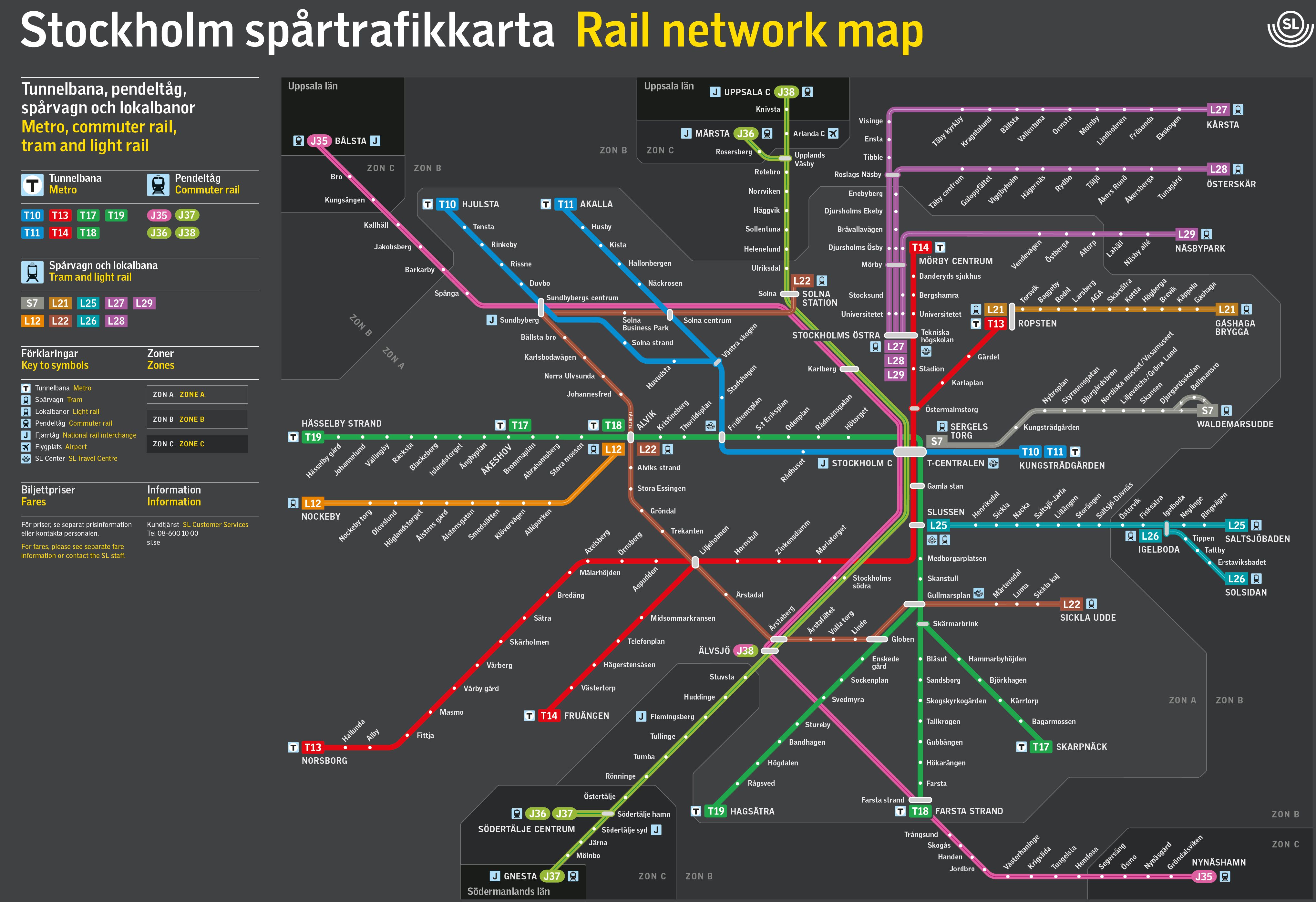 map of stockholm