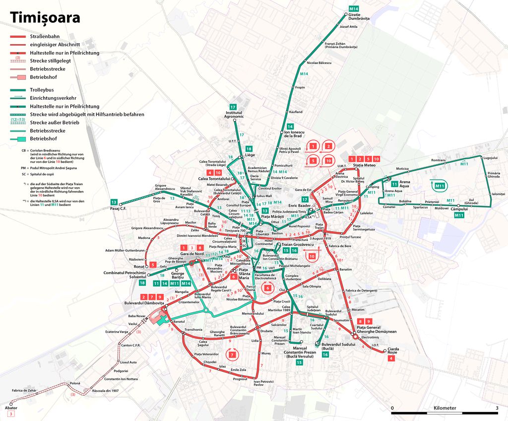 map of timisoara