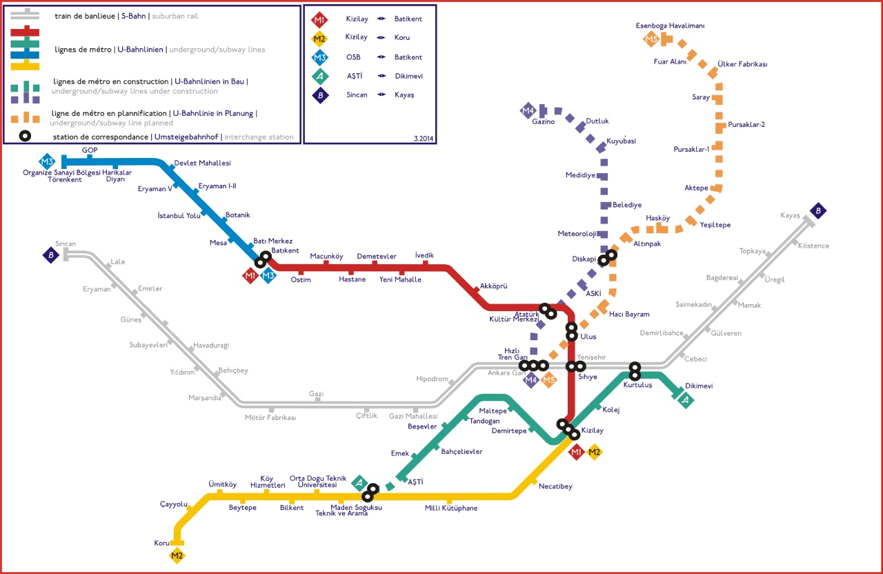 map of ankara