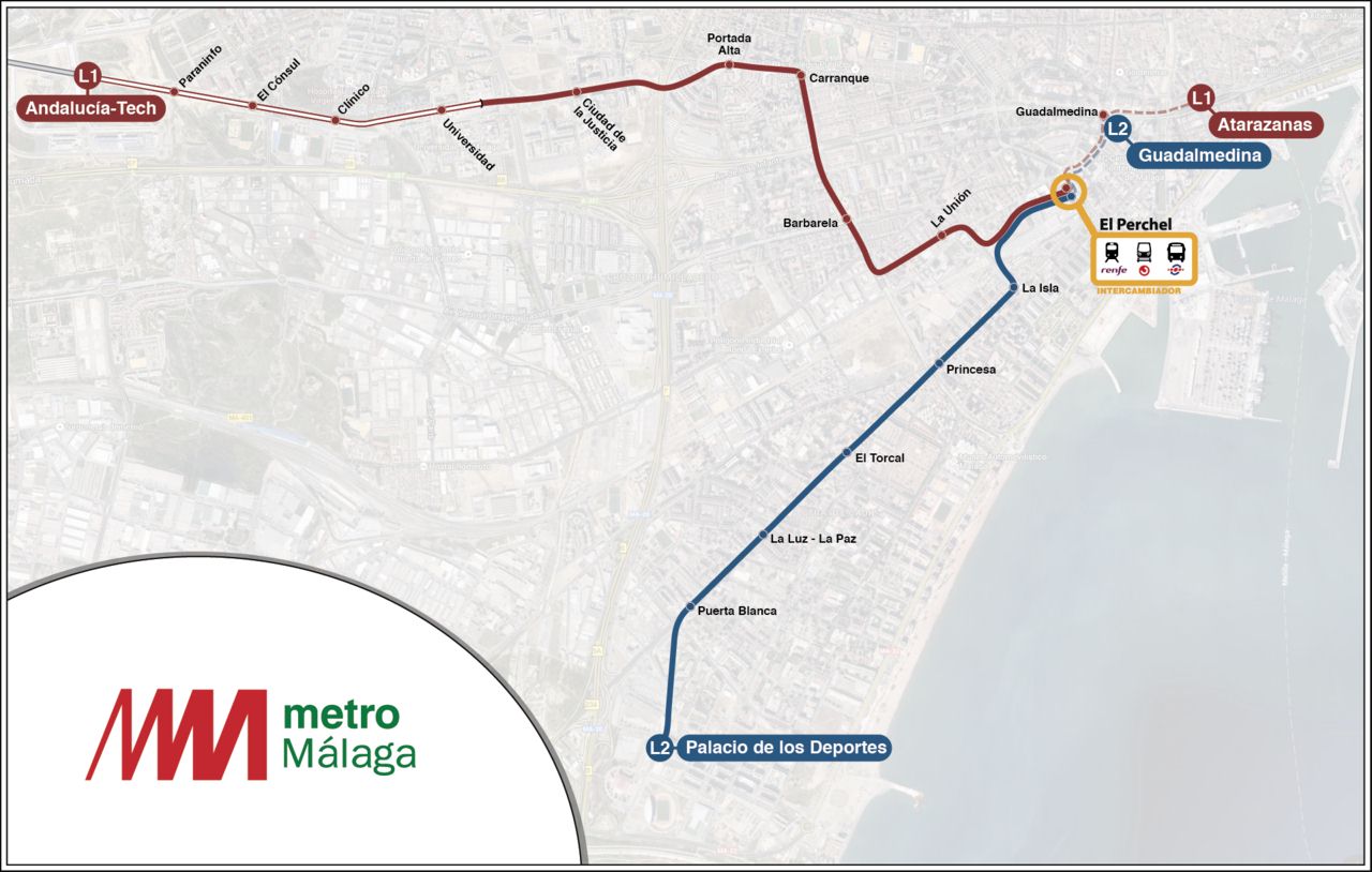 map of malaga