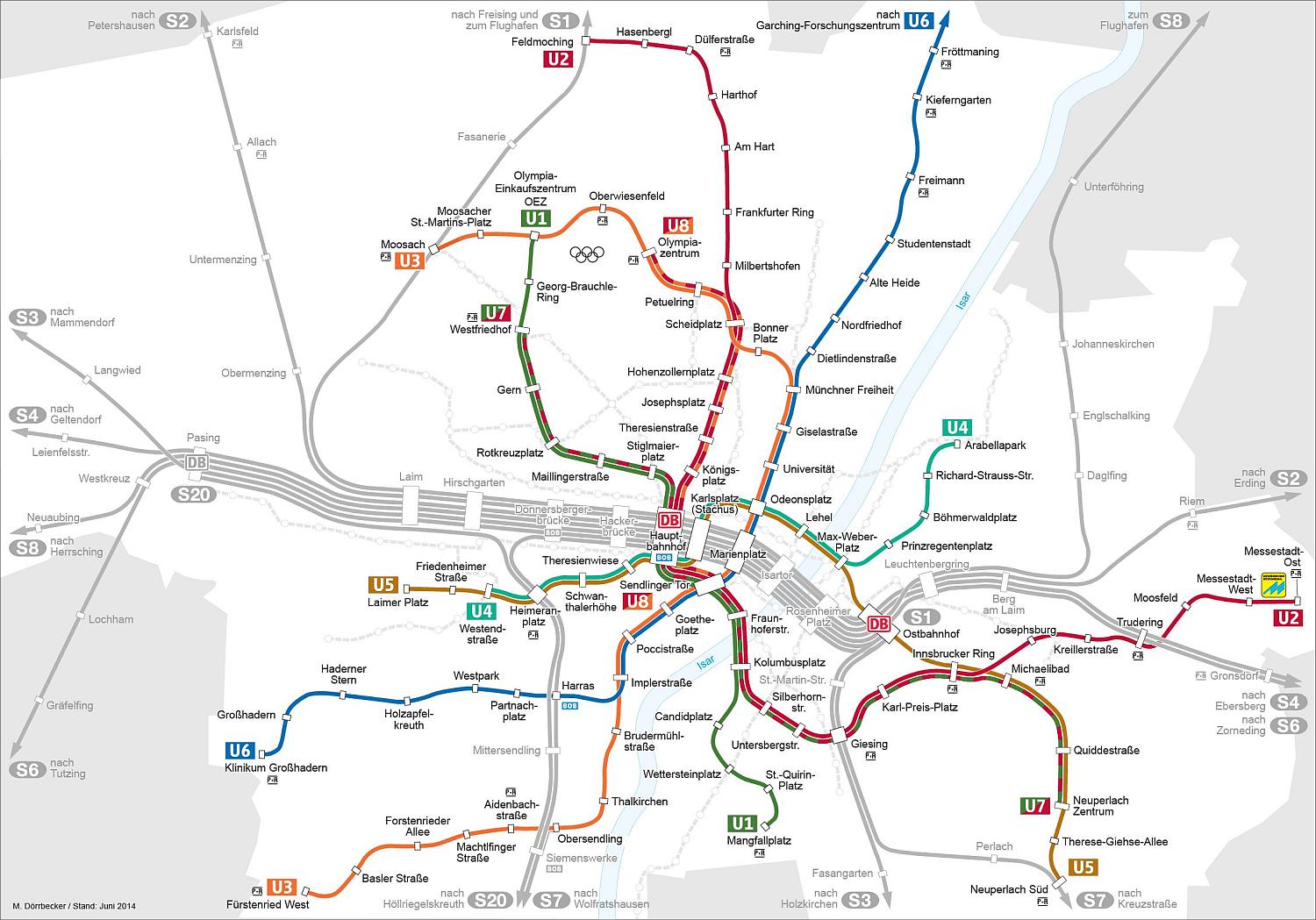 map of munich