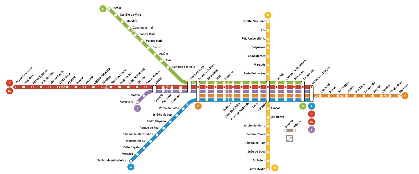 map of porto